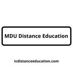 MDU Distance Education