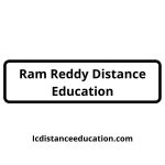 Ram Reddy Distance Education