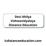 Devi Ahilya Vishwavidyalaya Distance Education