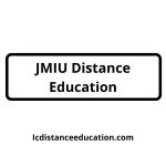 JMIU Distance Education