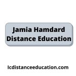 Jamia Hamdard Distance Education