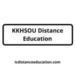 KKHSOU Distance Education