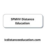 SPMVV Distance Education