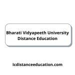 Bharati Vidyapeeth University Distance Education
