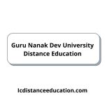 Guru Nanak Dev University Distance Education