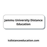 Jammu University Distance Education