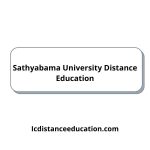 Sathyabama University Distance Education