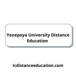 Yenepoya University Distance Education