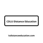 CDLU Distance Education