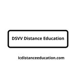 DSVV Distance Education