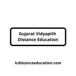 Gujarat Vidyapith Distance Education