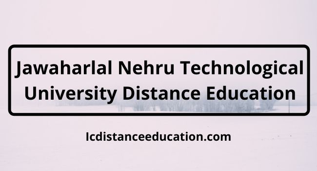 JNTU Distance Education Admission 2023: Application Form