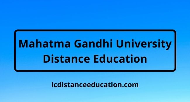 distance education courses in mg university