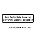 Sant Gadge Baba Amravati University Distance Education