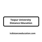 Tezpur University Distance Education